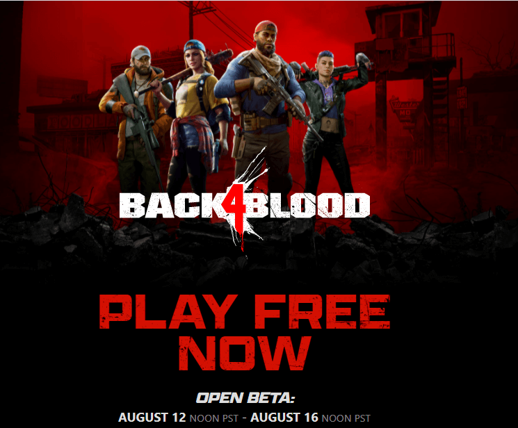 how long will back 4 blood be on game pass