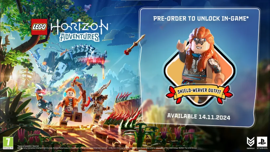 LEGO Horizon Adventures pre order bonus