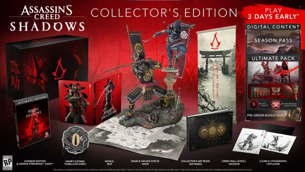 Assassins Creed Shadows Collector's Edition